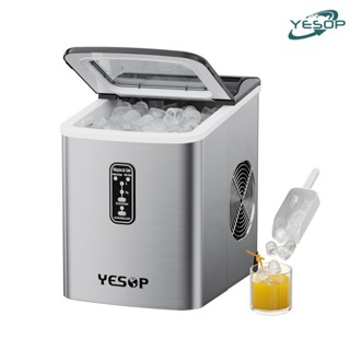 YESOP Máquina De Gelo Turbo Ice Premium 110V/127V Portátil Inox 120W Cozinha Profissional Automático em Oferta na Shopee