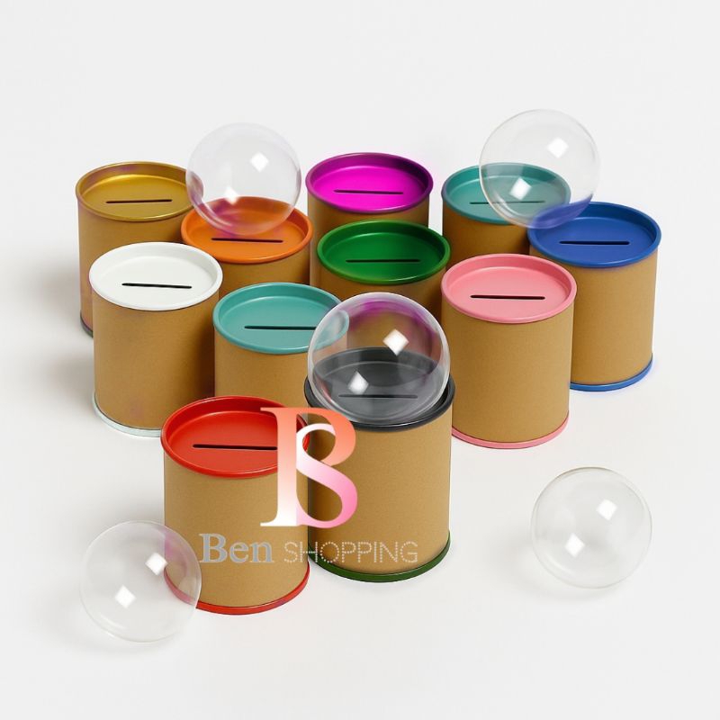 kit 10 un mini cofrinho 7x6 + 10 un esfera bola acrilica 6,5, festas, para personalizar