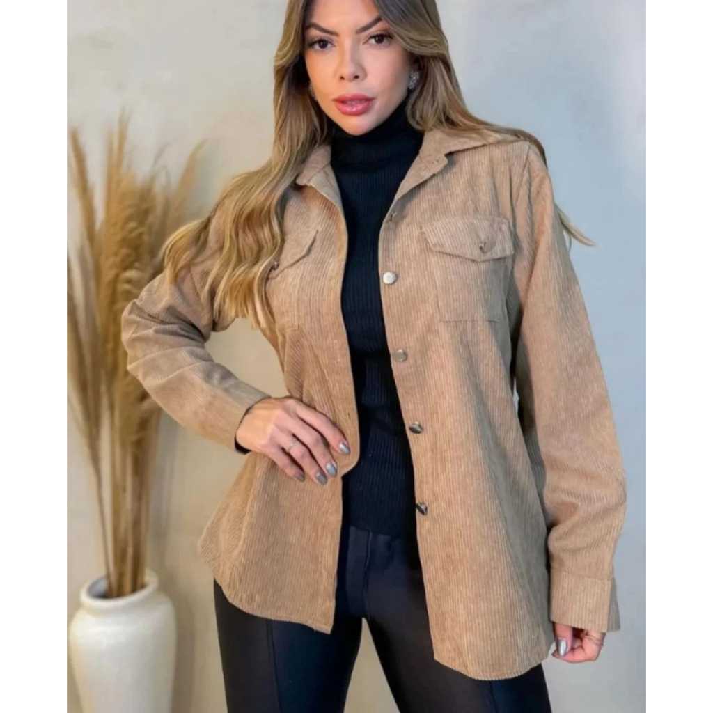 Jaqueta De Camurça feminina Casaco em Suede Aveludada Blusa de Veludo blusa camurça Jaquetinha Feminina Suede est jeans