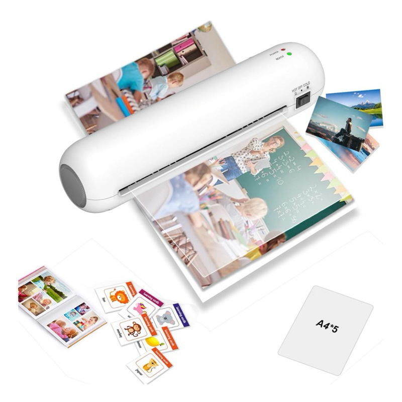 Plastificadora Laminadora A4 9 (23cm) - Inclui 5 Folhas De Plástico