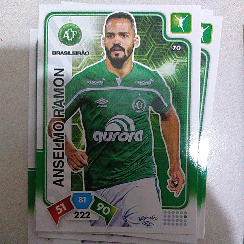 Card 70 - Anselmo Ramon, CHAPECOENSE, Panini Adrenalyn XL do Campeonato Brasileiro 2020/2021