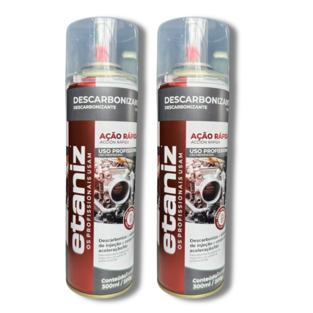 KIT 2 UNIDADES DESCARBONIZANTE LIMPA TBI - 300ML
