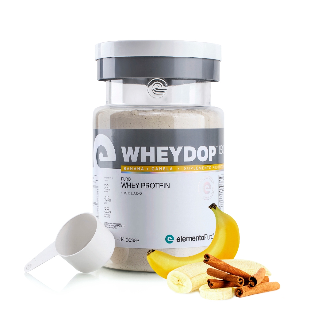 Whey WHEYDOP ISO Pote 900g - Elemento Puro