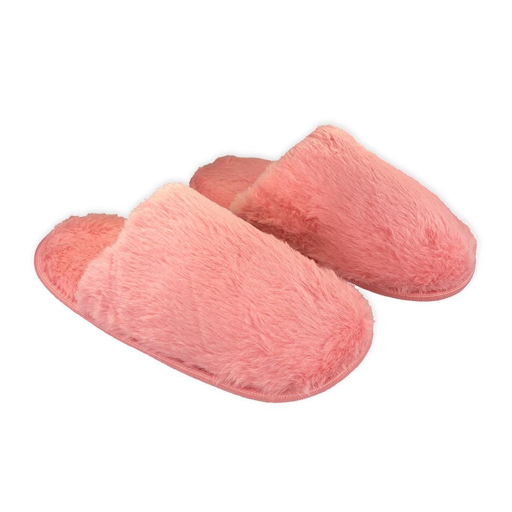 Pantufa Feminina Felpuda Rosa 38/39 ou 40/41 Esquenta Aquece Não Escorrega Não Faz Barulho