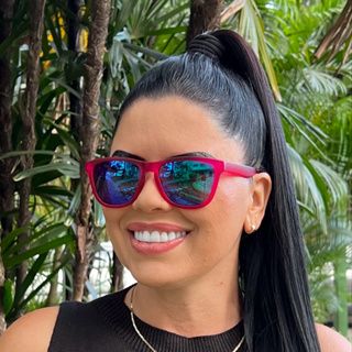 Óculos de Sol Esportivo Feminino UV400 Quadrado Leve Corrida Ciclismo Tennis em Oferta na Shopee