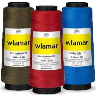 Linhas de costura reta 120 colorida (WLAMAR)E  (SETTA) em Oferta na Shopee