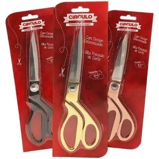 Tesoura De Costura Tecido Profissional Alfaiate 9,5 Polegadas Circulo