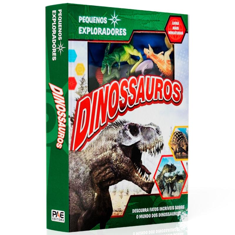 Livro Pequenos Exploradores | Dinossauros em Oferta na Shopee