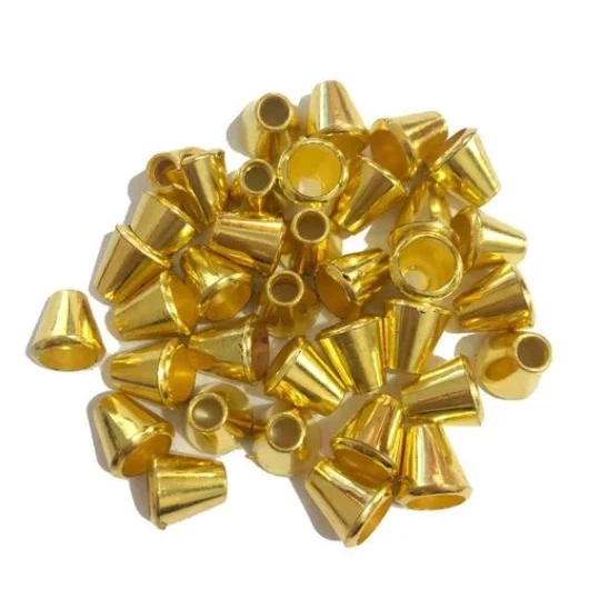 100 Ponteiras Sino Douradas para Biquíni e Roupas em Geral – Pacote ABS em Oferta na Shopee