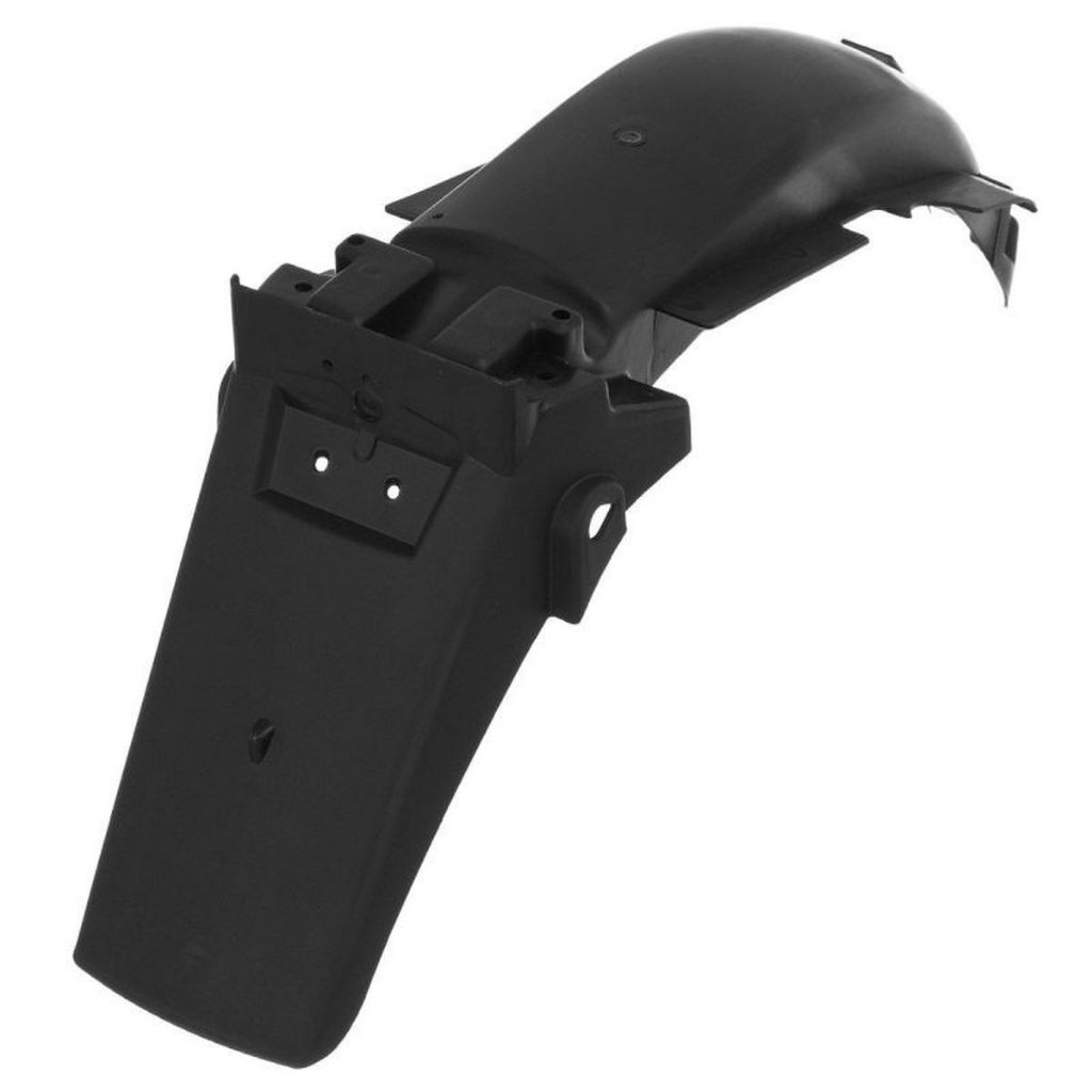 Paralama Traseiro Pro Tork Moto Yamaha Ybr 125 2000 Até 2008 Preto Modelo Original em Oferta na Shopee