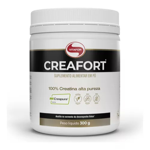 Kits Creatina Monohidratada Creafort Sem Sabor 300g Vitafor