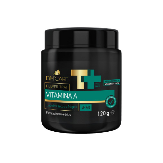 CREME DE TRATAMENTO POWER TRAT VITAMINA A - BARRO MINAS 120g