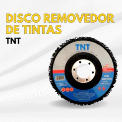 Disco de Limpeza Flap Polidor e Removedor de 115mm TNT para Aplicações Automotivas