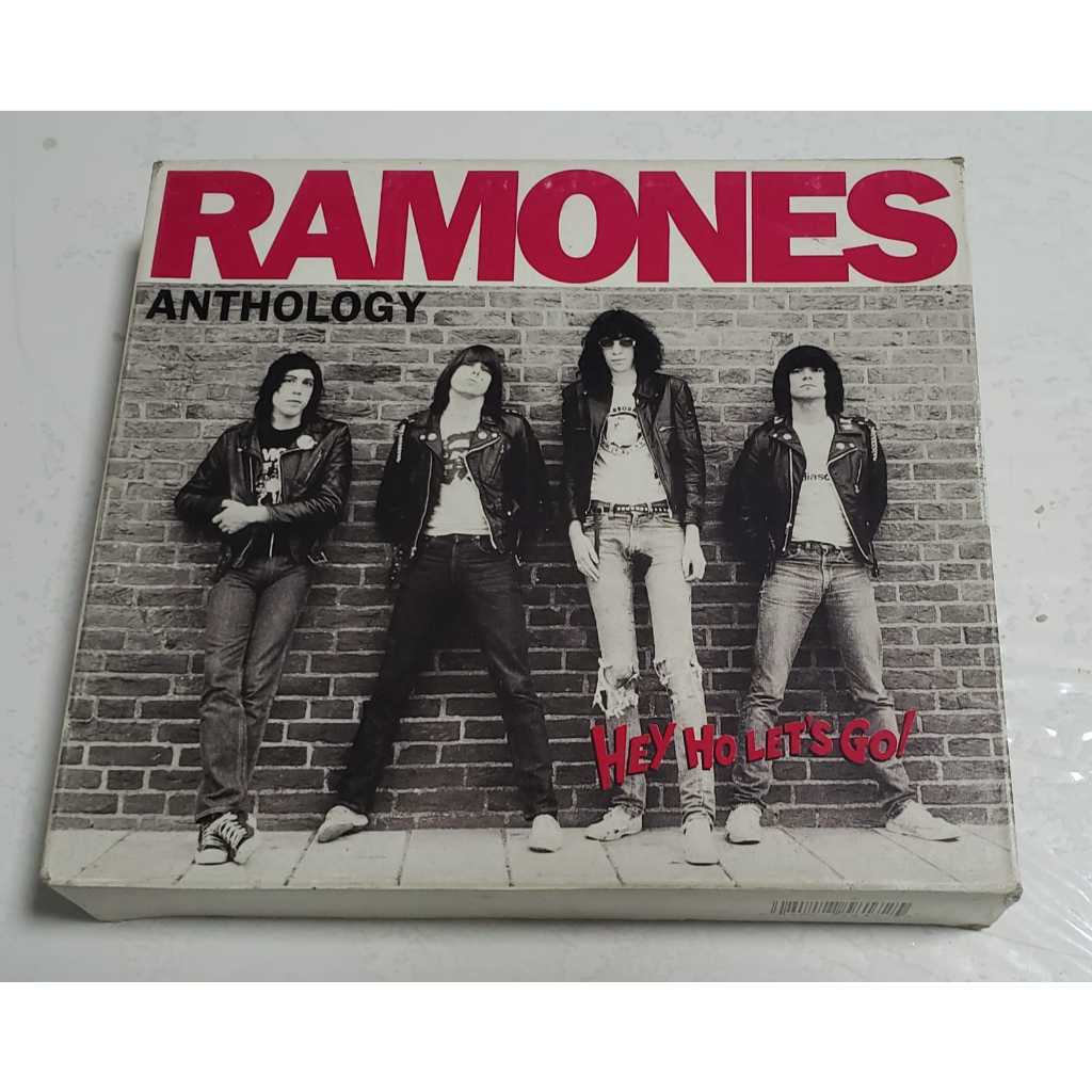 Cd box duplo Ramones - Anthology - raridade + livreto