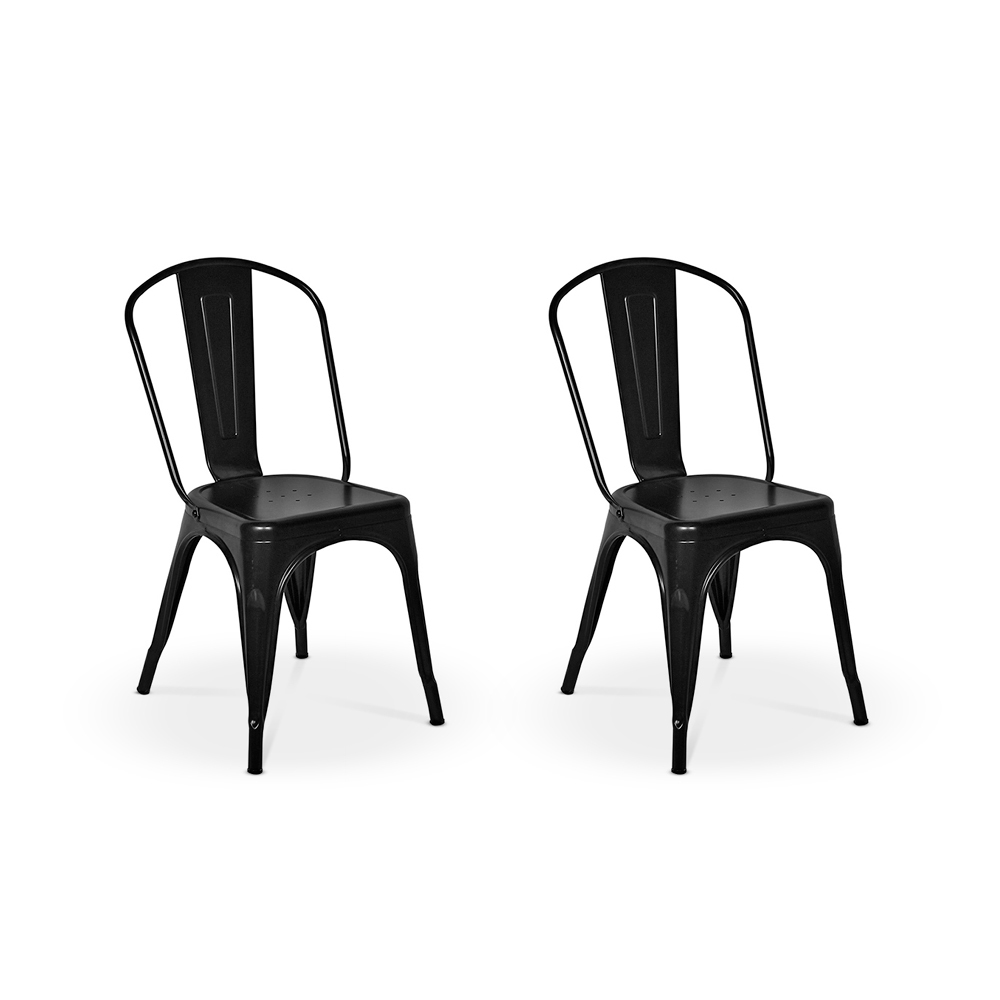 Conjunto 2 Cadeiras Tolix Iron - Design - Home & Living