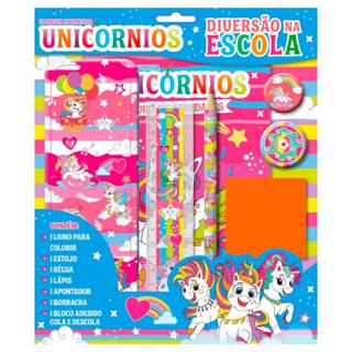 Livro Diversão na Escola  | Floresta Encantada Unicornios em Oferta na Shopee