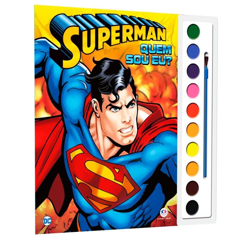 Livro Superman | Quem sou eu? | Aquarela