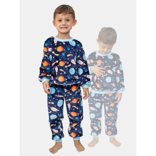 CONJUNTO FLEECE INFANTIL INVERNO CALÇA E BLUSA/ CONJUNTO QUENTINHO MENINO COM ESTAMPAS SORTIDAS
