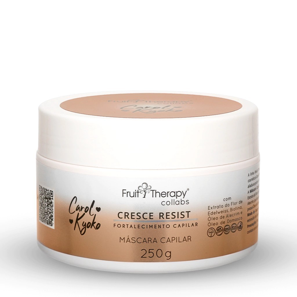 Máscara Capilar Carol Kyoko Cresce Resist - 250 G