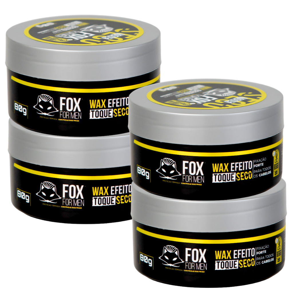 Pasta Modeladora Toque Seco 80g Fox For Men