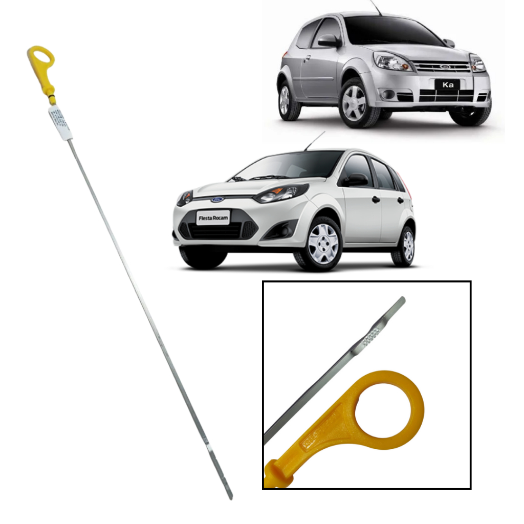 Vareta Nível Oleo Ford KA Fiesta Courier Motor Zetec Rocam 1.0 em Oferta na Shopee