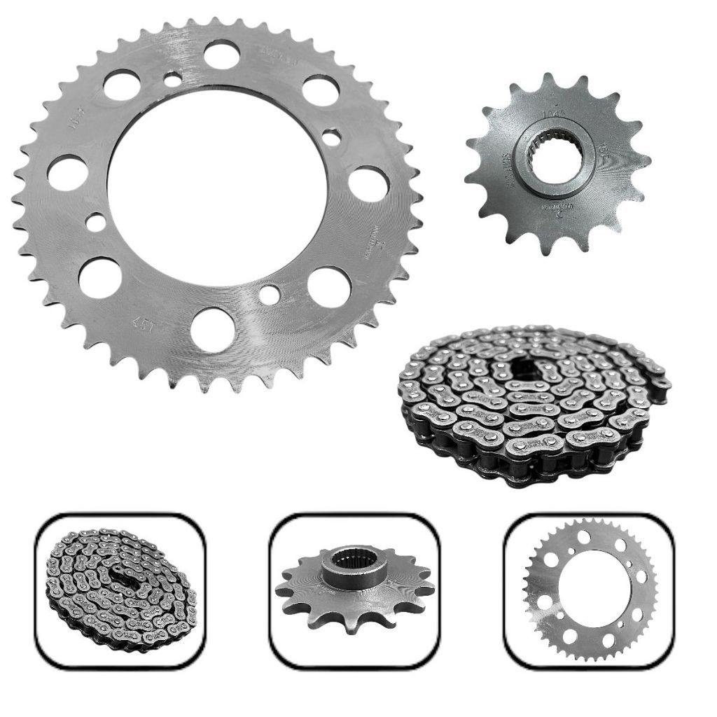 Kit Relação Transmissão P/Moto Yamaha XT 600 Tenere 2012 2013 Até 2016