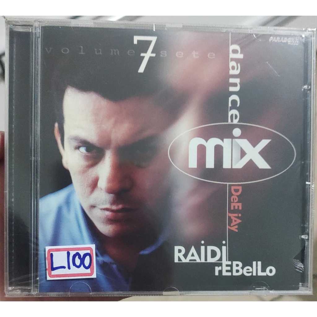 DJ RAIDI REBELLO DANCE MIX VOL. 7 (CD COMPILAÇÃO) NOVO, LACRADO, PARADOXX MUSIC