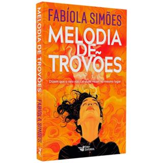 Livro Melodia de Trovões | Fabíola Simões em Oferta na Shopee