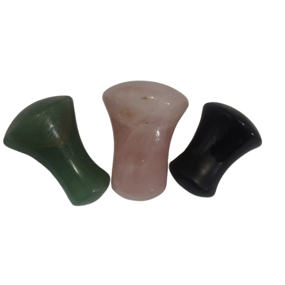 MINI Massageador Cogumelo de Pedra Vulcânica