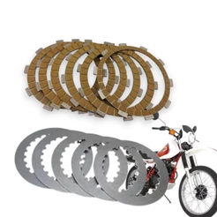 Disco De Embreagem + Separadores Honda Xlx250 Xlx350 Nx350