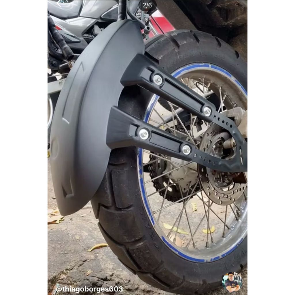 Paralama De Motocicleta Universal Vários Acessórios Para-Lamas À Prova De Respingos Roda Traseira em Oferta na Shopee