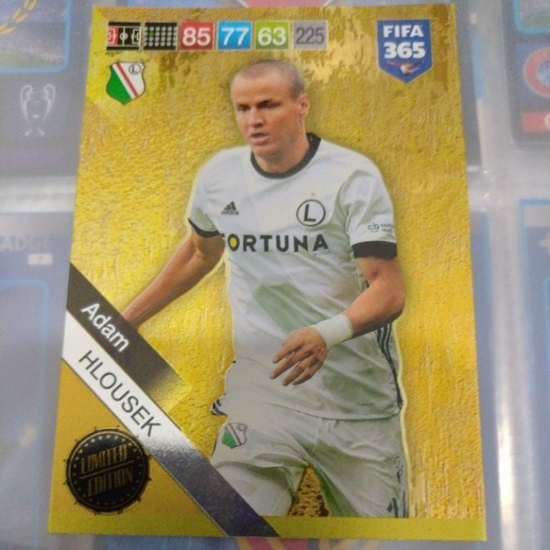 Card 454 - Limited Edition - Adam Hlousek, LEGIA WARSAW - Panini Adrenalyn XL FIFA 365 2019