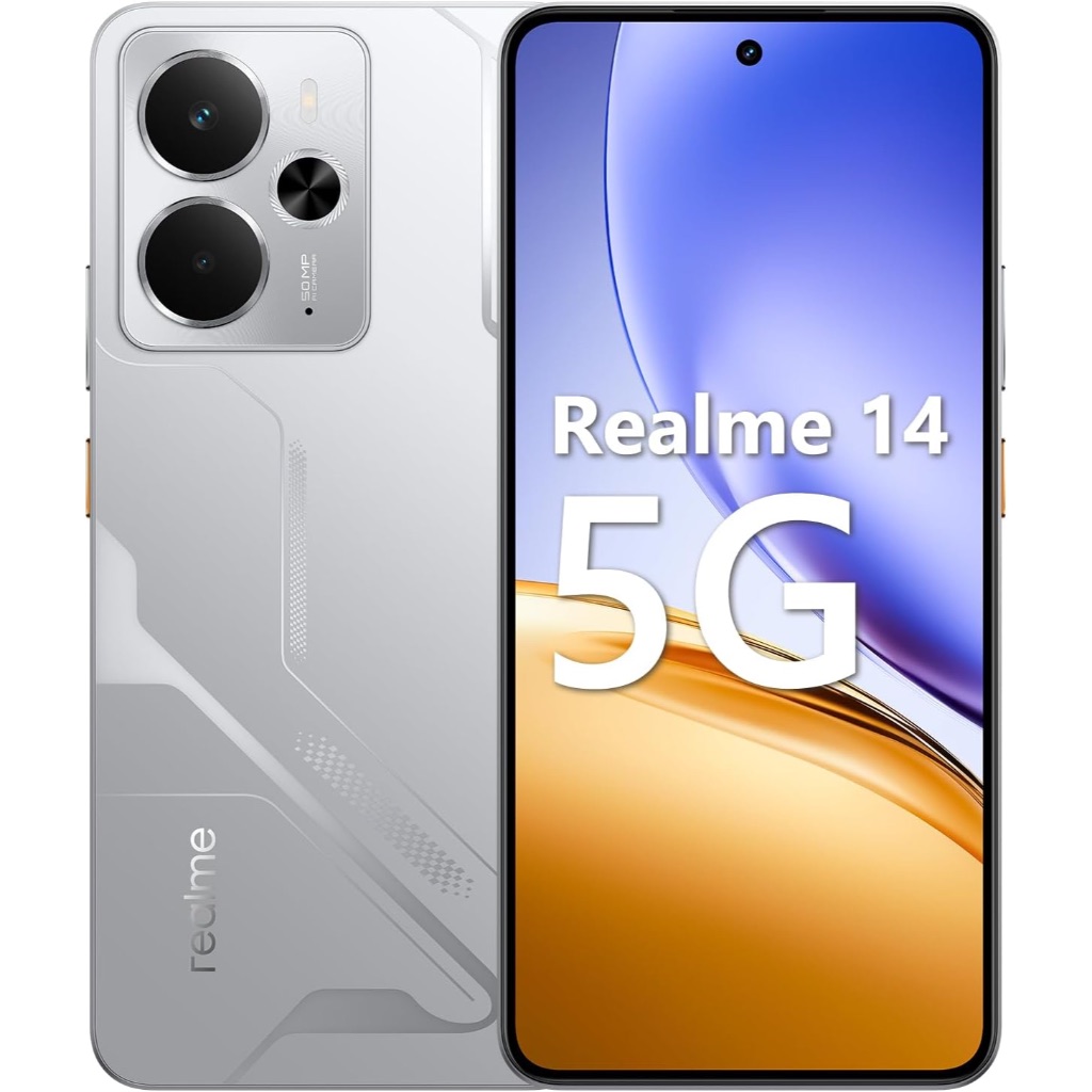 realme 14 5G 256GB/512GB 26GB RAM (12+14 Virtual) NFC