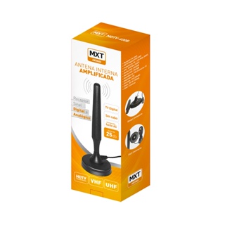 Antena Interna para Tv Amplificada, Digital Hd Uhf em Oferta na Shopee