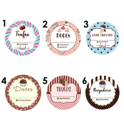 Adesivos para Trufas: Onde Comprar | BuscaProdutos