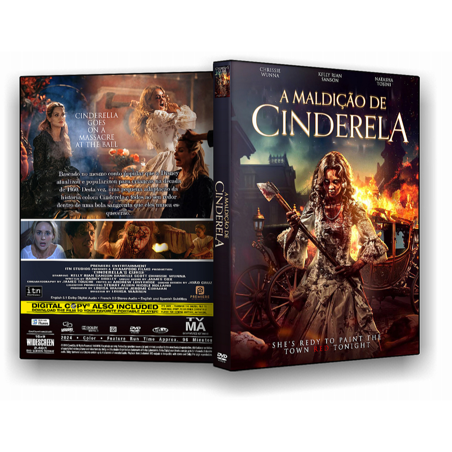 A Maldição de Cinderela (2025) DVD