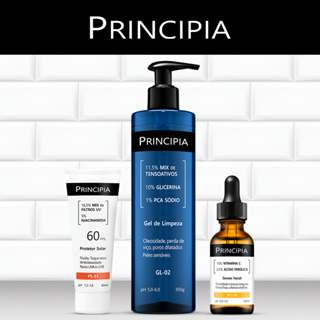 Principia Kit:  Sérum Vitamina C-10, Protetor Solar facial em Oferta na Shopee