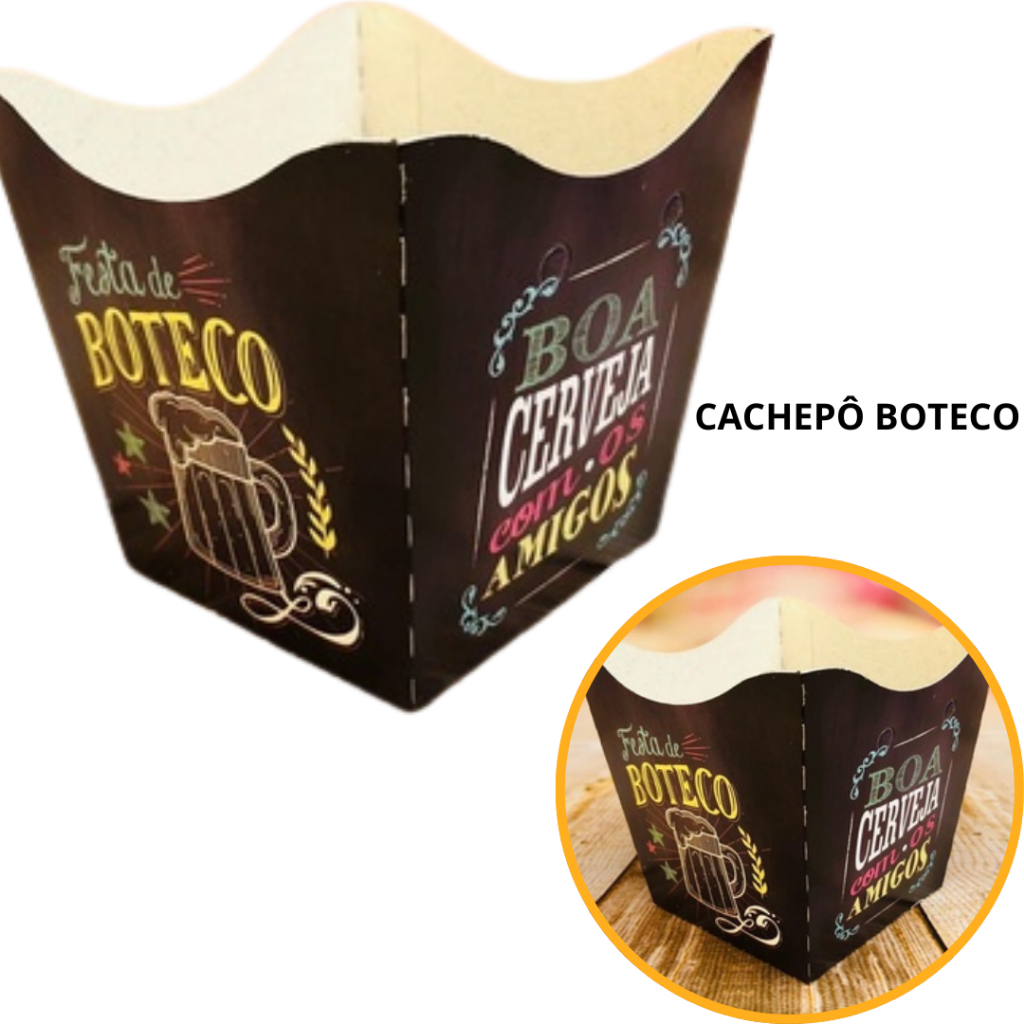 10~60 KIT CACHEPÔ DECORATIVO PAPEL CACHEPOT FESTAS FLORES DECORAÇÃO COR TEMA BOTECO 76.1 em Oferta na Shopee