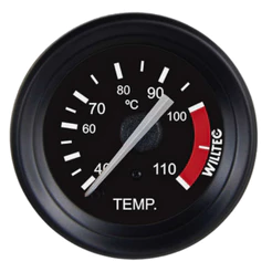 RELOGIO TERMOMETRO TEMPERATURA MOTOR MB 60MM CABO 3 METROS