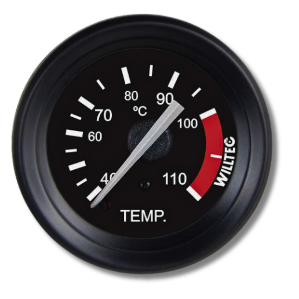 RELOGIO INDICADOR MARCADOR TEMPERATURA MB 1113 1513 CABO 6 METROS 60MM em Oferta na Shopee