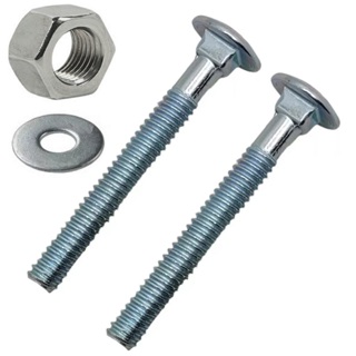 Parafuso Francês 1/4 X 2 Com Porca E Arruela (100 Peças) em Oferta na Shopee