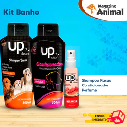 Kit banho Shampoo Para Cachorro pet Shampoo para cães Shih Tzu / Lhasa + Condicionador Raças 500ml