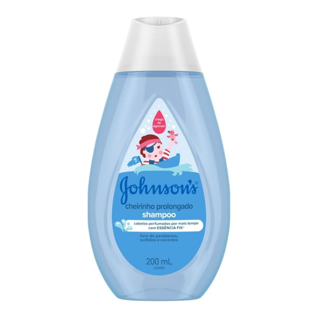 Shampoo Infantil Johnson's Baby Cheirinho Prolongado 200ml
