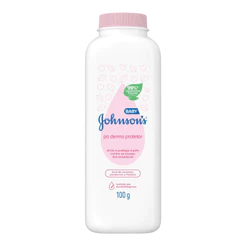 Talco Infantil Johnson's Baby Pó Dermo Protetor Com 100g