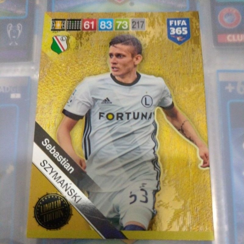 Card 456 - Limited Edition - Sebastian Szymanski, LEGIA WARSAW - Panini Adrenalyn XL FIFA 365 2019