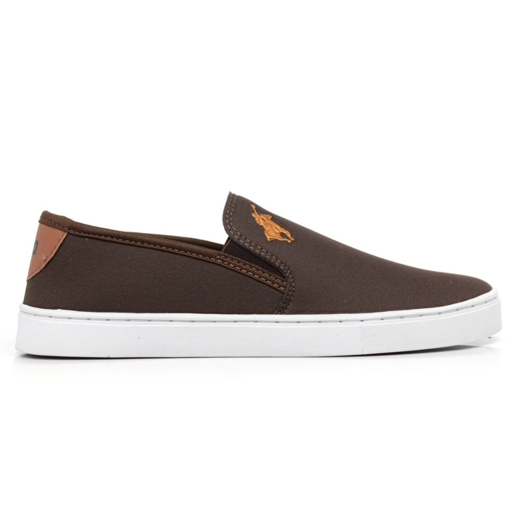 Sapato Sapatênis Masculino Slip On Calce Fácil