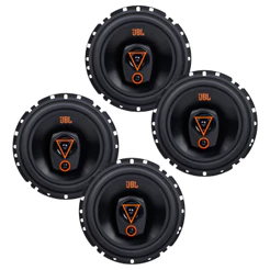 Kit 4 Alto Auto Falantes JBL 6TRMS80 6 Polegadas Boca 6x6 320W RMS VÁRIOS CARROS