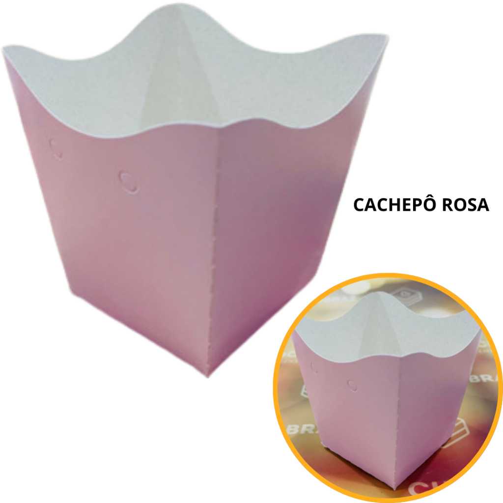 10~50 KIT CACHEPÔ FESTA ROSA  9X9X7CM VAZO DECORAÇÃO 2.9 ( NC TOYS CACHEPÔ ) em Oferta na Shopee