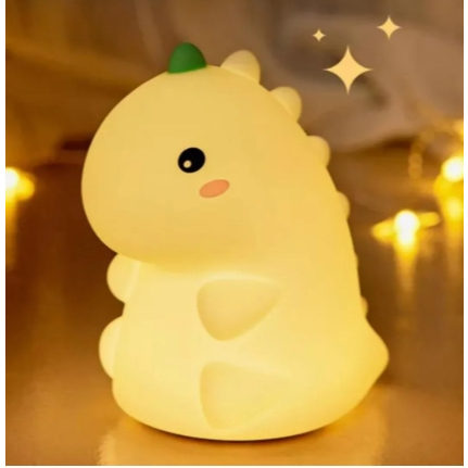 Luminária de mesa touch noturno divertido infantil Dinossauro fofo em Oferta na Shopee
