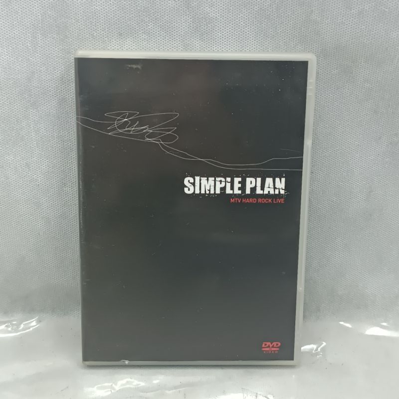 Dvd + Cd Simples Plan MTV Hard rock live (usado)